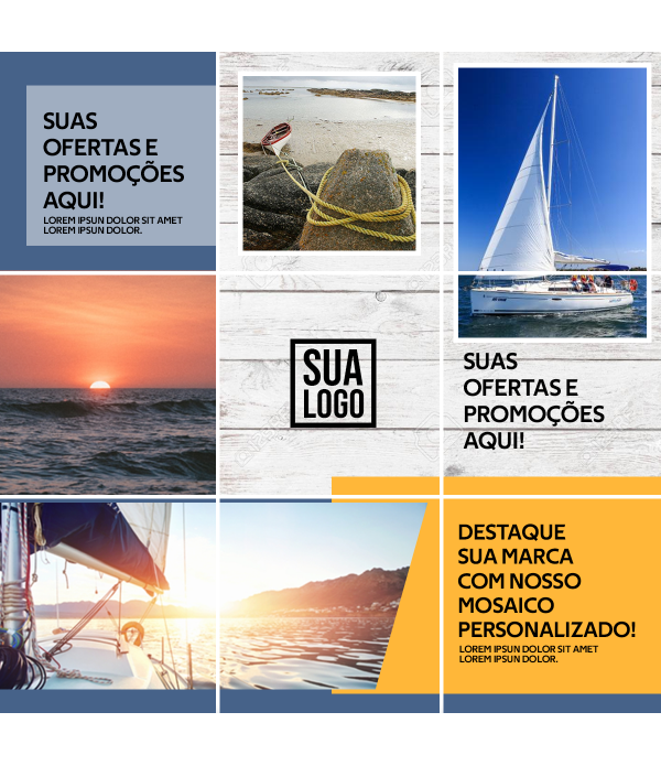 Arte Personalizada para Mosaico no Instagram