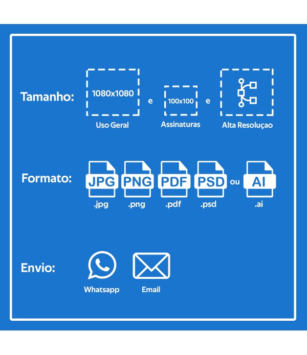 Logomarca de Alta Resolução para meios Impressos e Digitais