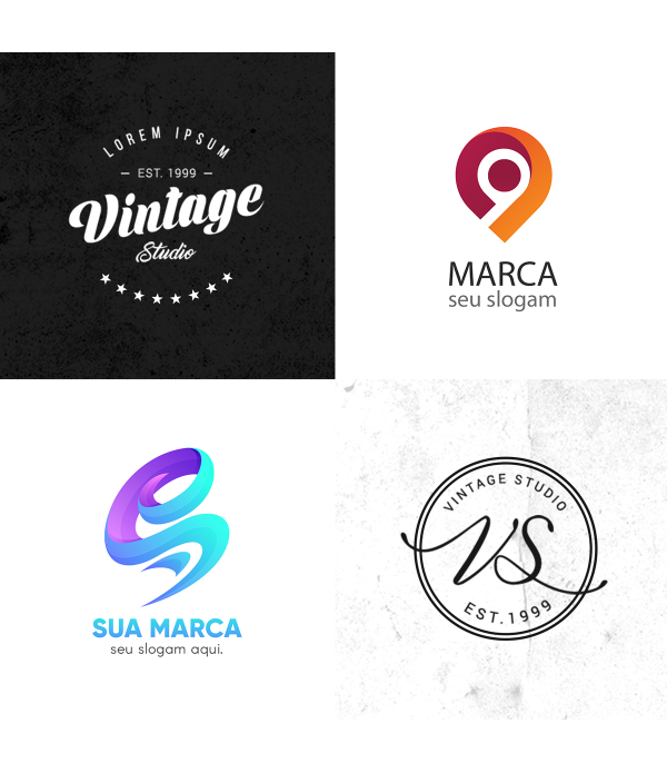 Logomarca para Redes Sociais: Instagram, Facebook, Whatsapp e Google