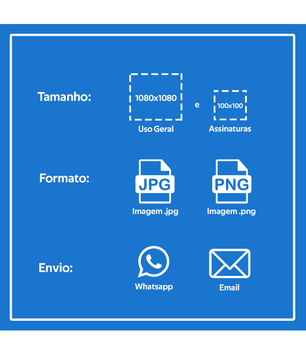 Logomarca para Redes Sociais: Instagram, Facebook, Whatsapp e Google